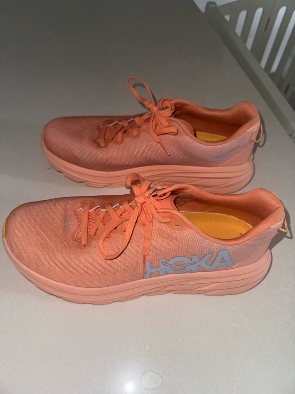 Hoka Rincon 3 Coral Women's Cushioned Running Sneakers